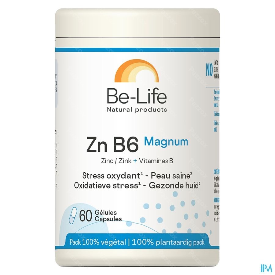 Be-Life Zn B6 Magnum Minerals 60 Capsules