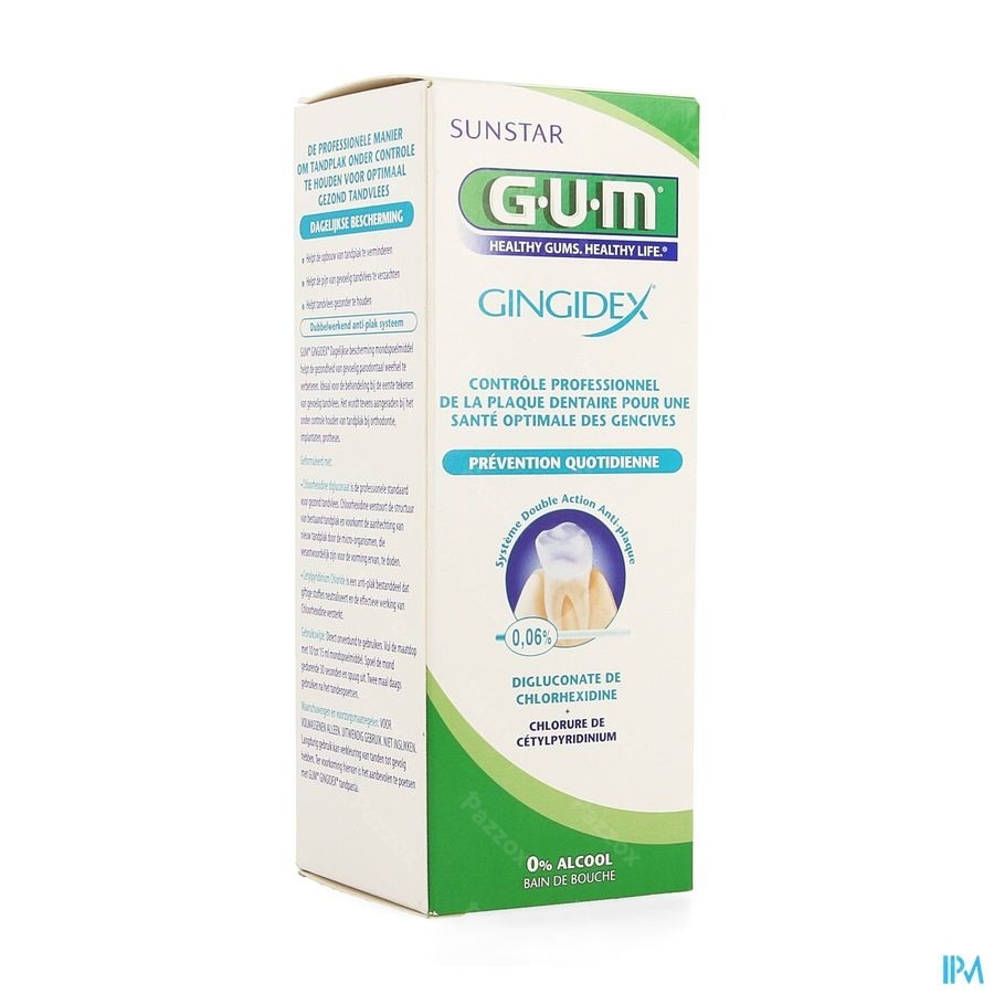 GUM Gingidex bain de bouche 300 ml