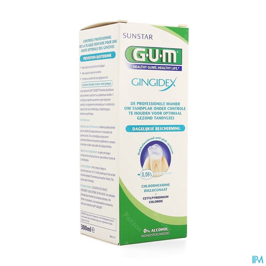 GUM® Gingidex® Mondspoelmiddel 300ml 