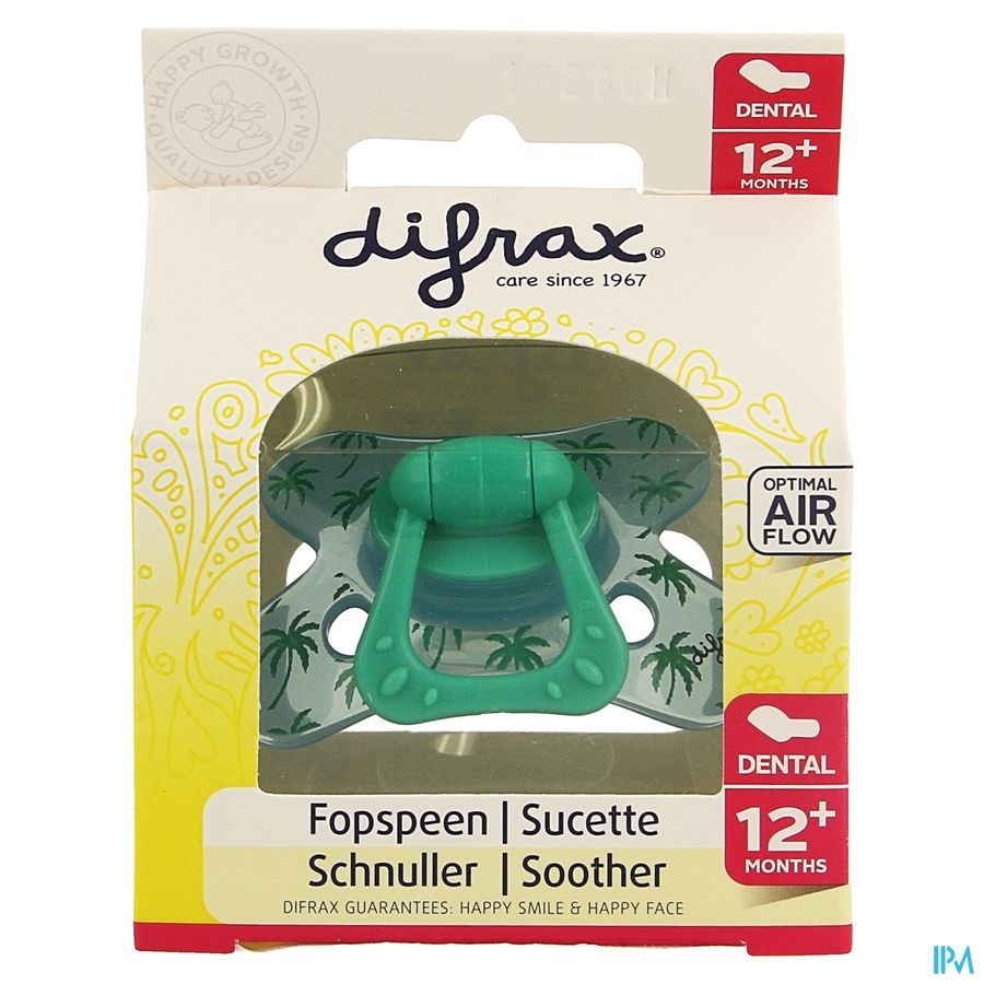 Difrax Sucette Dental Renforcee Boy +12m 346