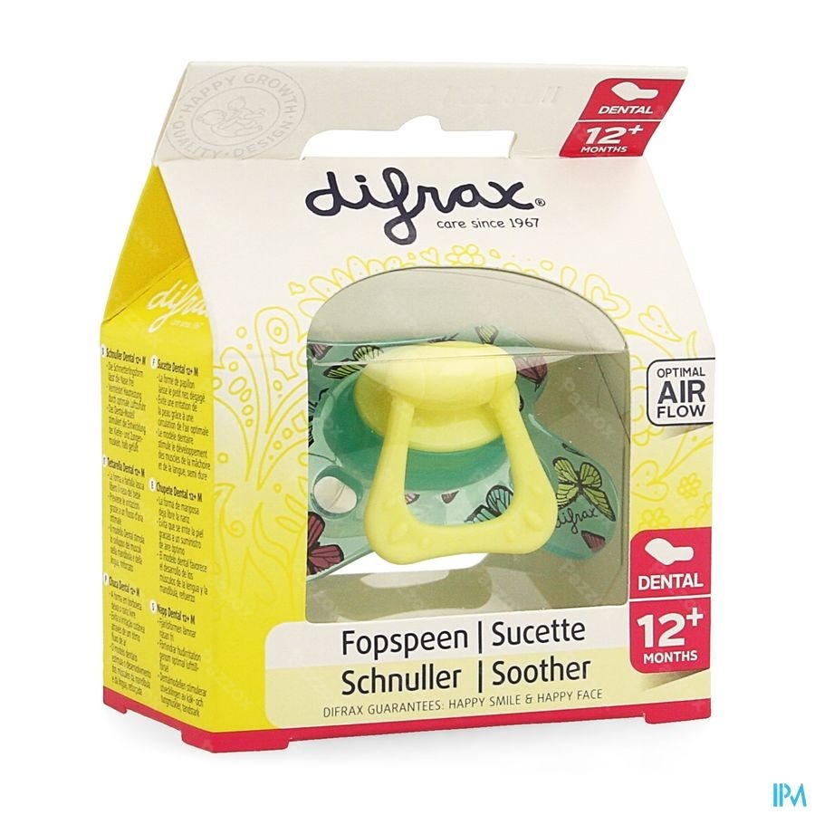 Difrax Sucette Dental Renforcee Girl +12m 346