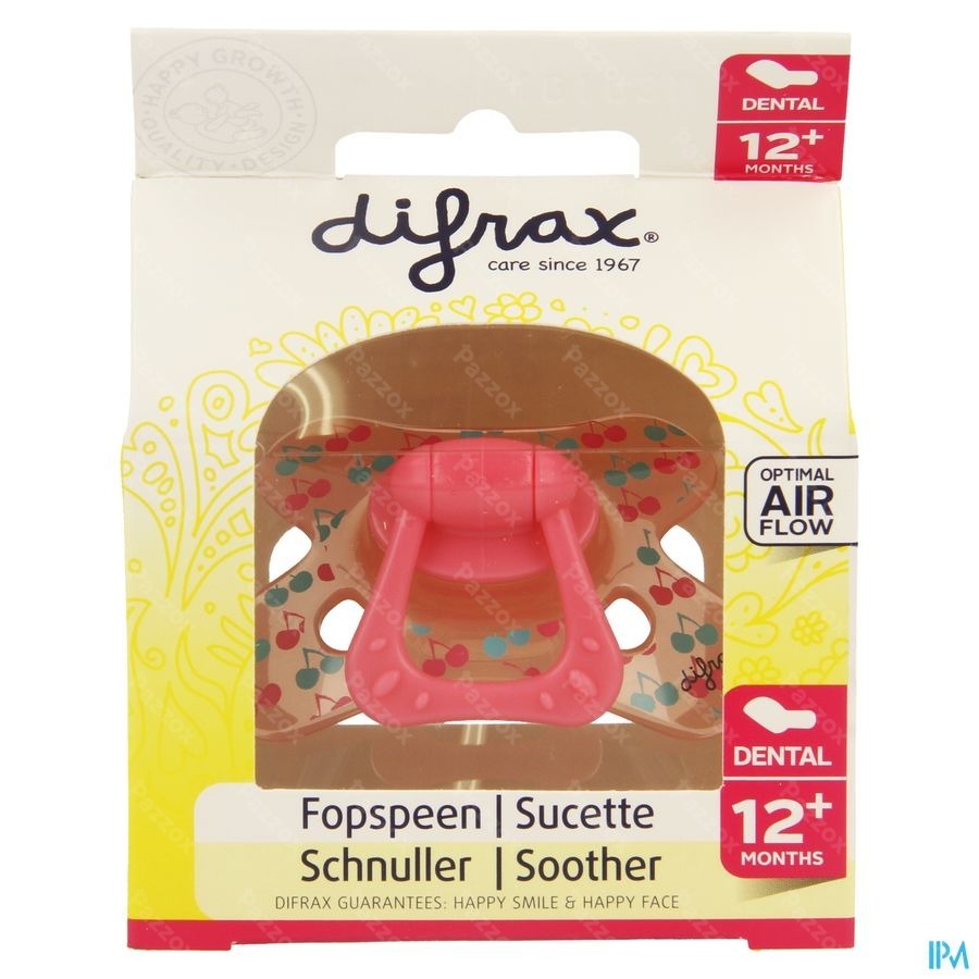 Difrax Sucette Dental Renforcee Girl +12m 346