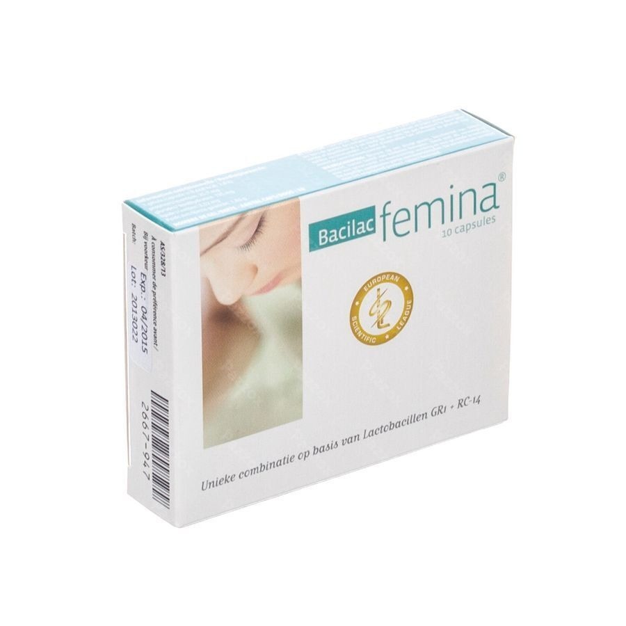 Bacilac Femina Blister Caps 10