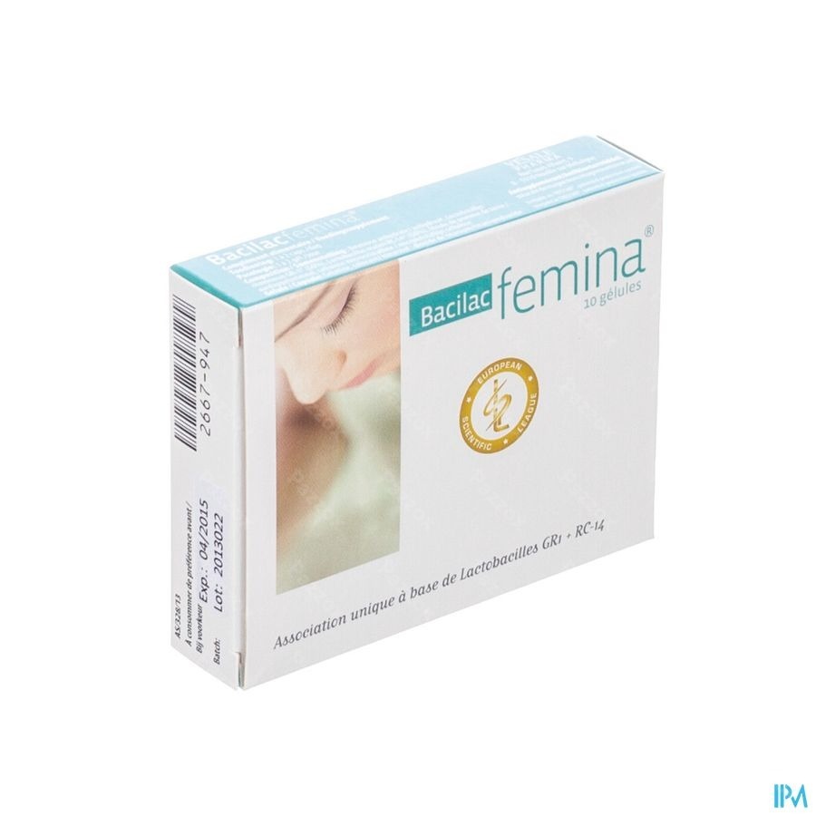 Bacilac Femina Blister Caps 10