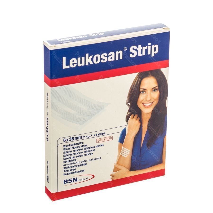 Leukosan Strip Ster 6x 38mm Wit 2x 6 7262806