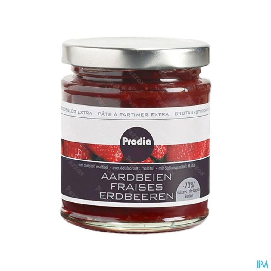 Prodia Tartinade Extra Fraise Maltitol215g Revogan