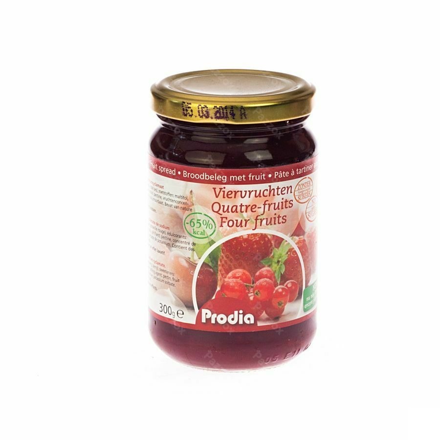 Prodia Tartinade 4 Fruits+maltit.300g 6189 Revogan