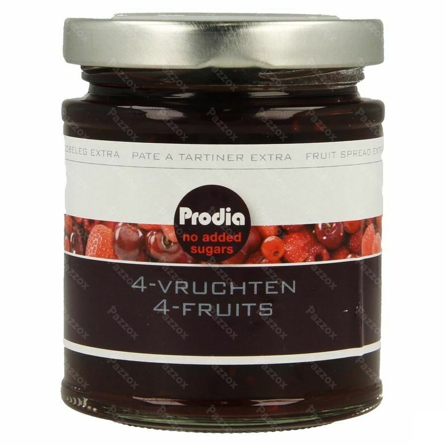 Prodia Tartinade 4 Fruits+maltit.300g 6189 Revogan