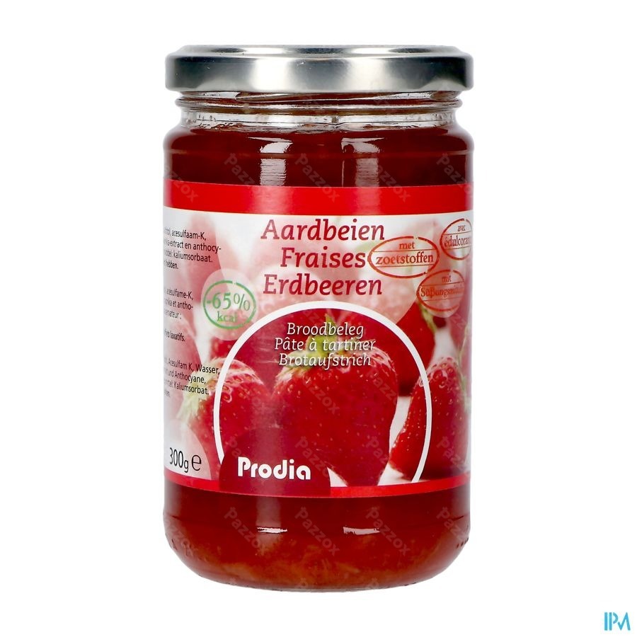 Prodia Tartinade Fraise+maltitol 300g 6071 Revogan