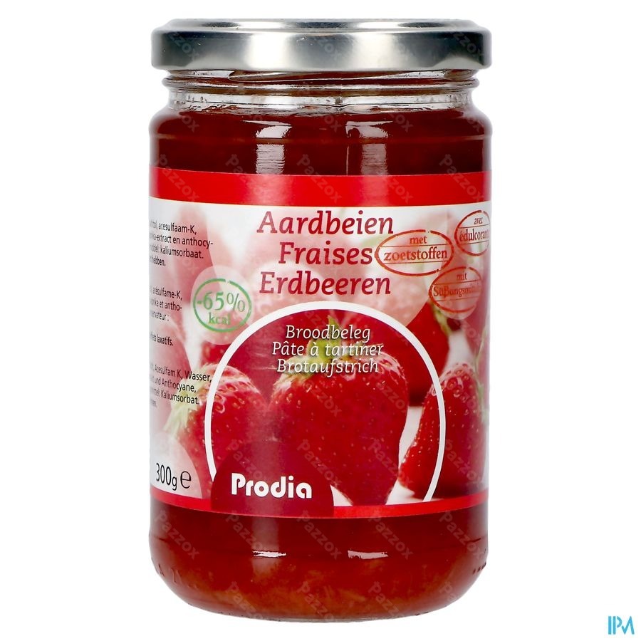 Prodia Tartinade Fraise+maltitol 300g 6071 Revogan