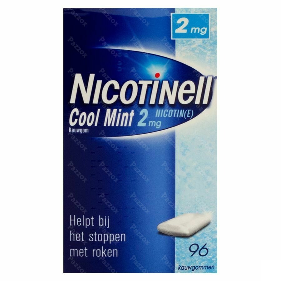 Nicotinell Cool Mint 2mg Gommes A Macher 96