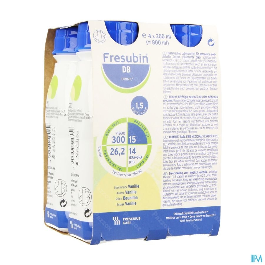 Fresubin Db Drink 200ml Vanille