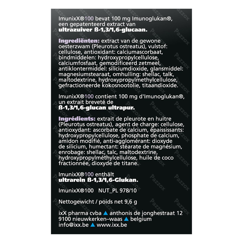 ImunixX 100 90 Comprimés