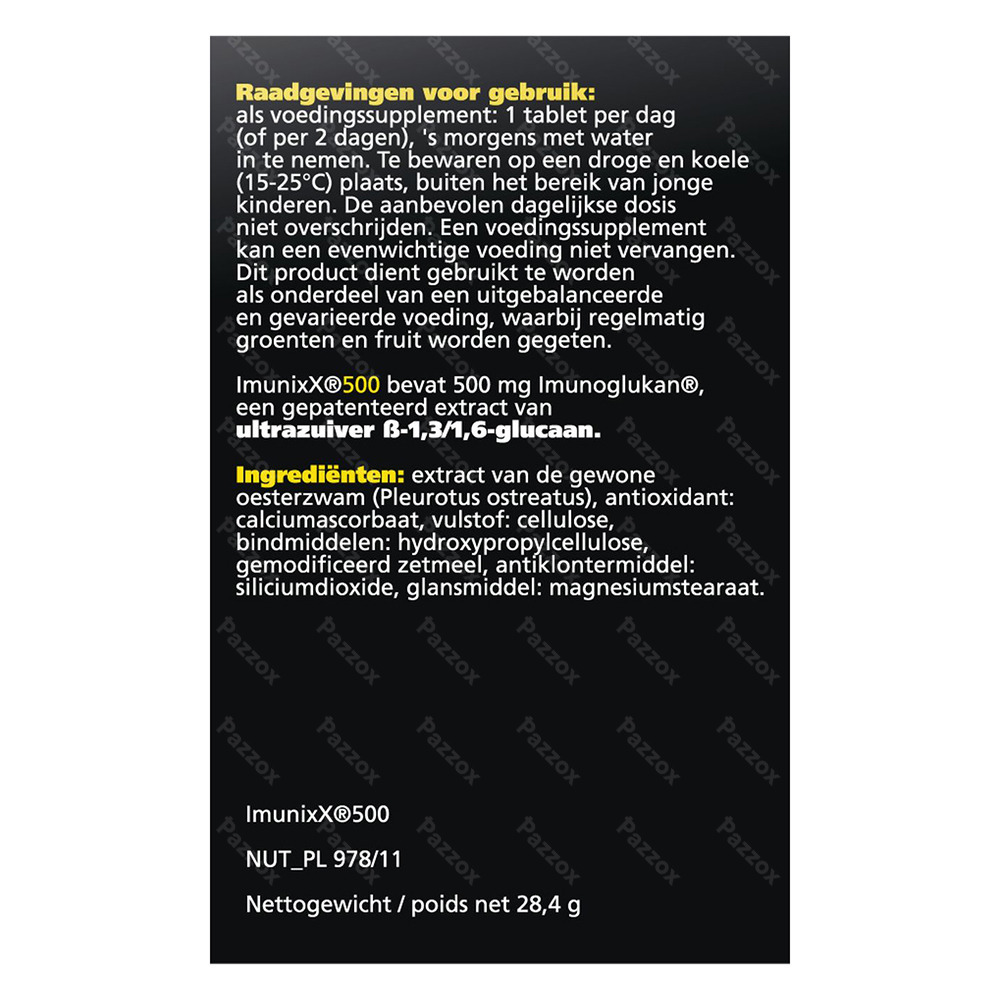 ImunixX 500 30 Tabletten