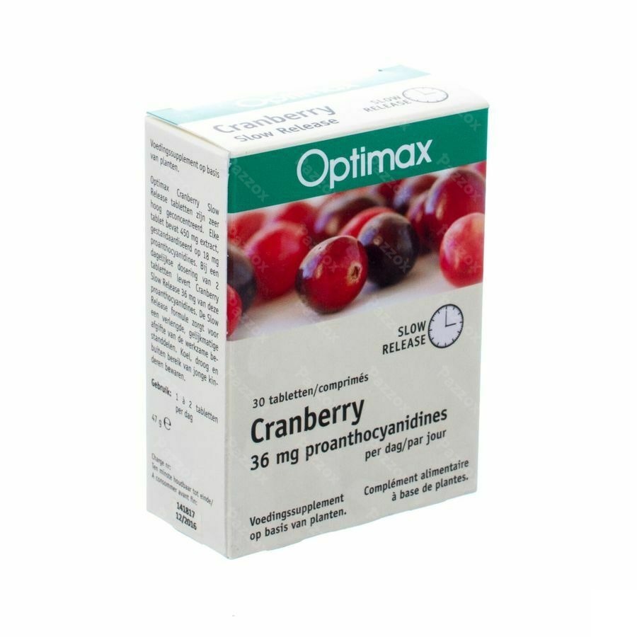 Cranberry One A Day Tabl 30 Optimax