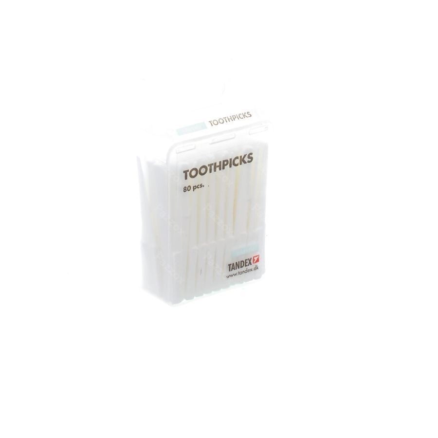 Tandex Toothpicks Plastic 80