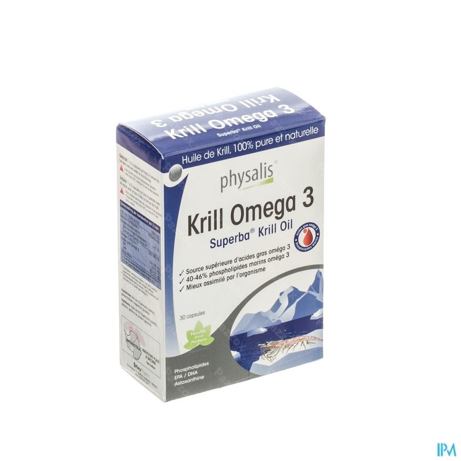 Physalis Krill Omega 3 Caps 30