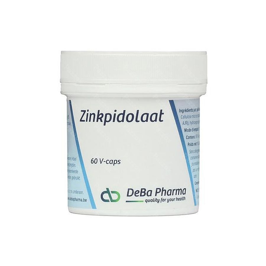Zinc Pidolate V-caps 60x 75mg Deba