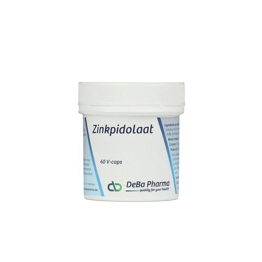 Zinc Pidolate V-caps 60x 75mg Deba