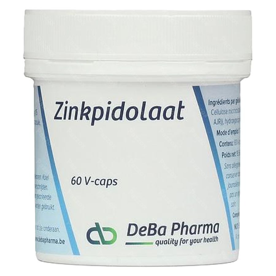 Zinc Pidolate V-caps 60x 75mg Deba