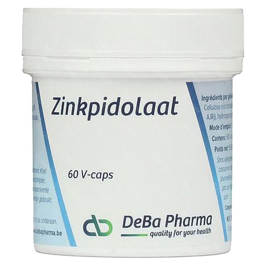 Zinc Pidolate V-caps 60x 75mg Deba