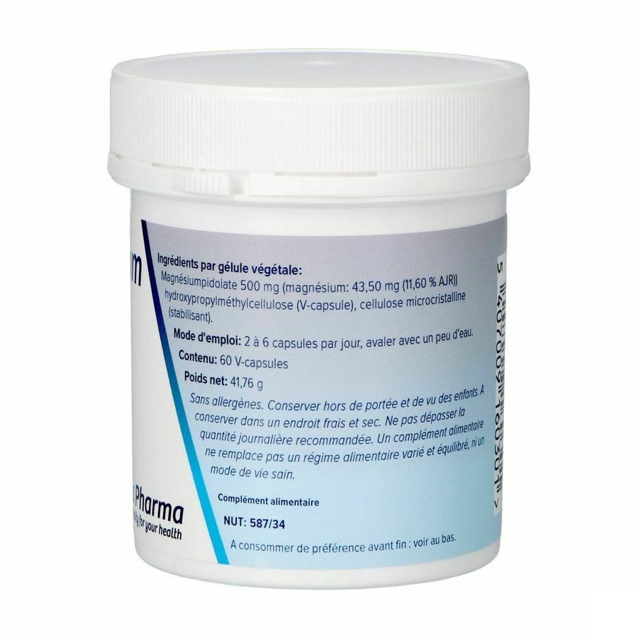 Magnesiumpidolate V-caps 60x500mg Deba