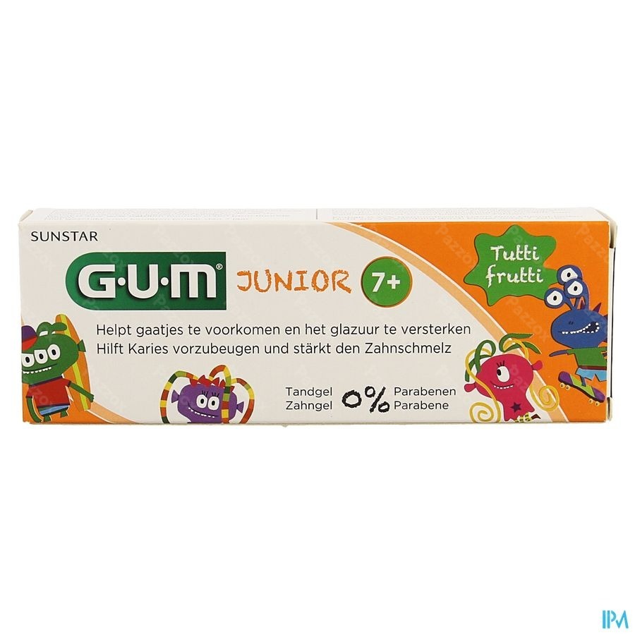 Gum Junior Tandpasta 50ml 3004