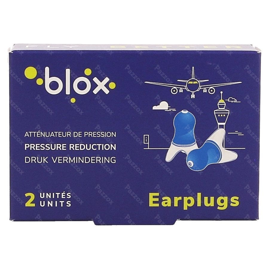 Blox Avion 1 Paire Protection Auditive A/pression
