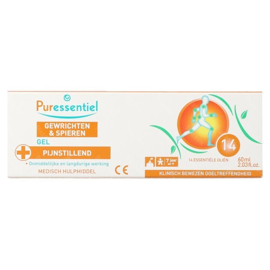 Puressentiel Gewrichten Gel 14 Ess Olie 60ml