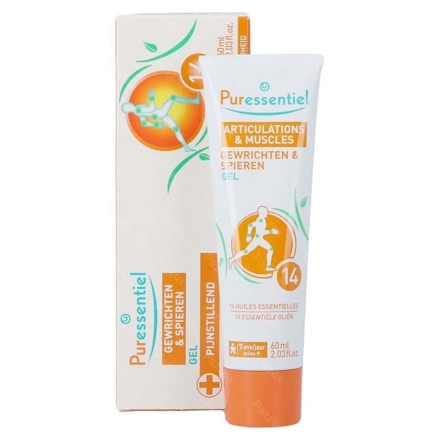 Puressentiel Gewrichten Gel 14 Ess Olie 60ml