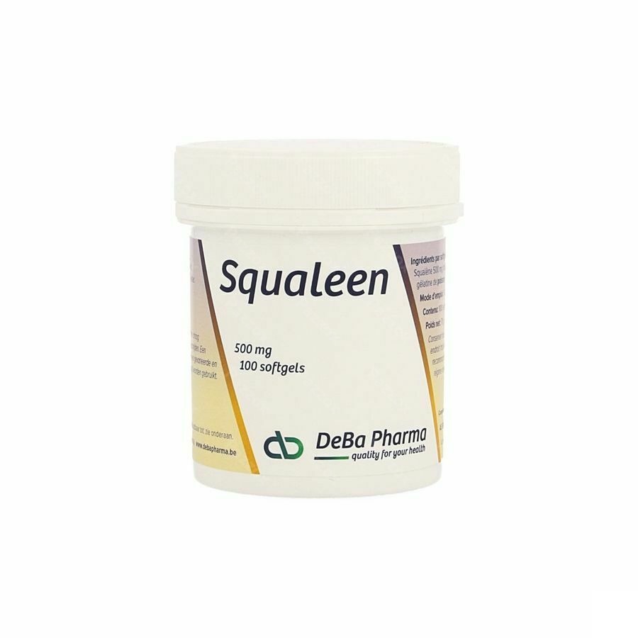 Squalene 500 Caps 100 Deba