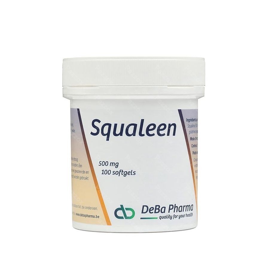 Squalene 500 Caps 100 Deba