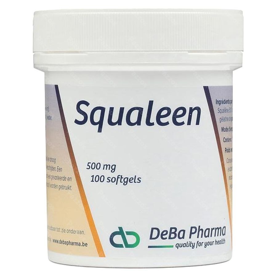 Squalene 500 Caps 100 Deba