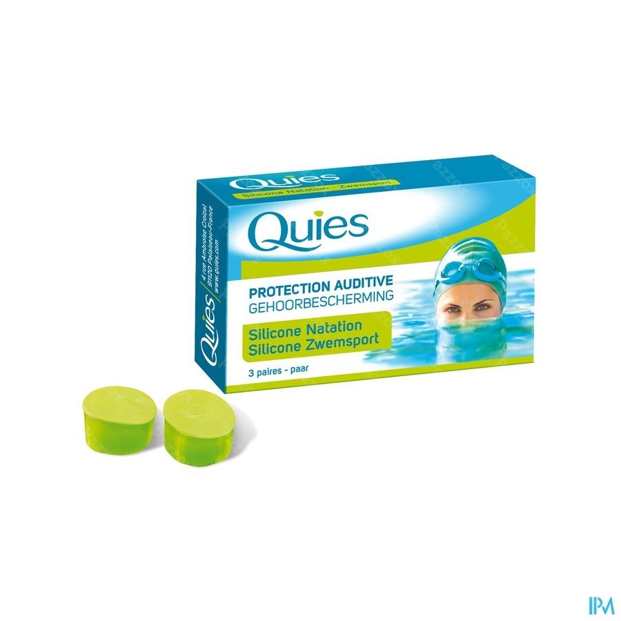 Quies Protection Auditive Natation Maxi Sil.3paire