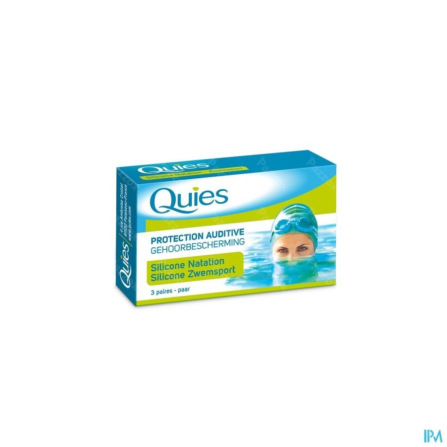 Quies Protection Auditive Natation Maxi Sil.3paire