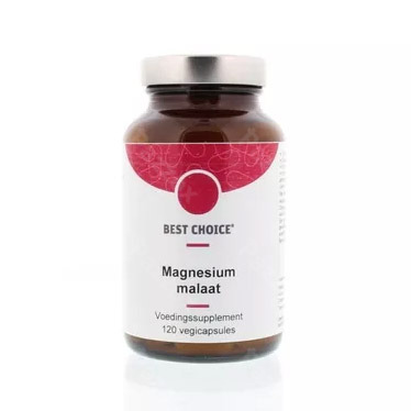 Best Choice Magnesiummalaat 500 V-caps 120 Nl