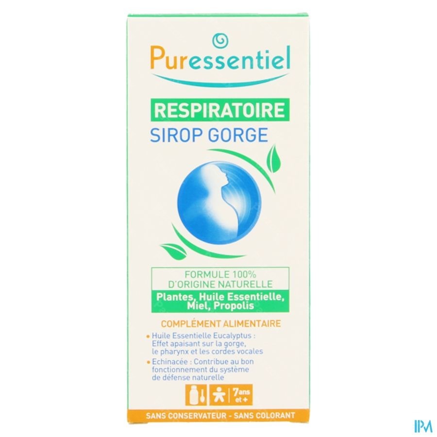 Puressentiel Respiratoire Sirop Toux Gorge 125ml