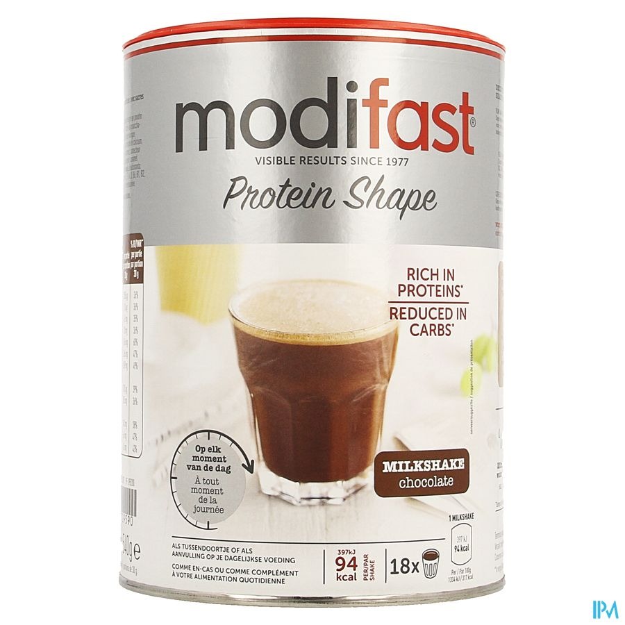 Modifast Protiplus Milkshake Chocolade 540g