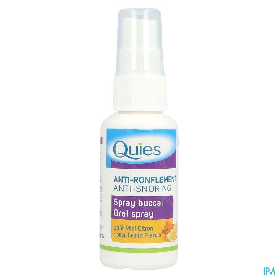 Quies Tegen Snurken Honing Citroensmaak Mondspray 70ml