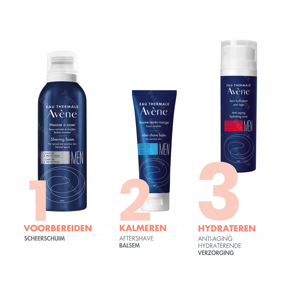 Avène Men Hydraterende Anti-agingverzorging Gevoelige Huid 50ml