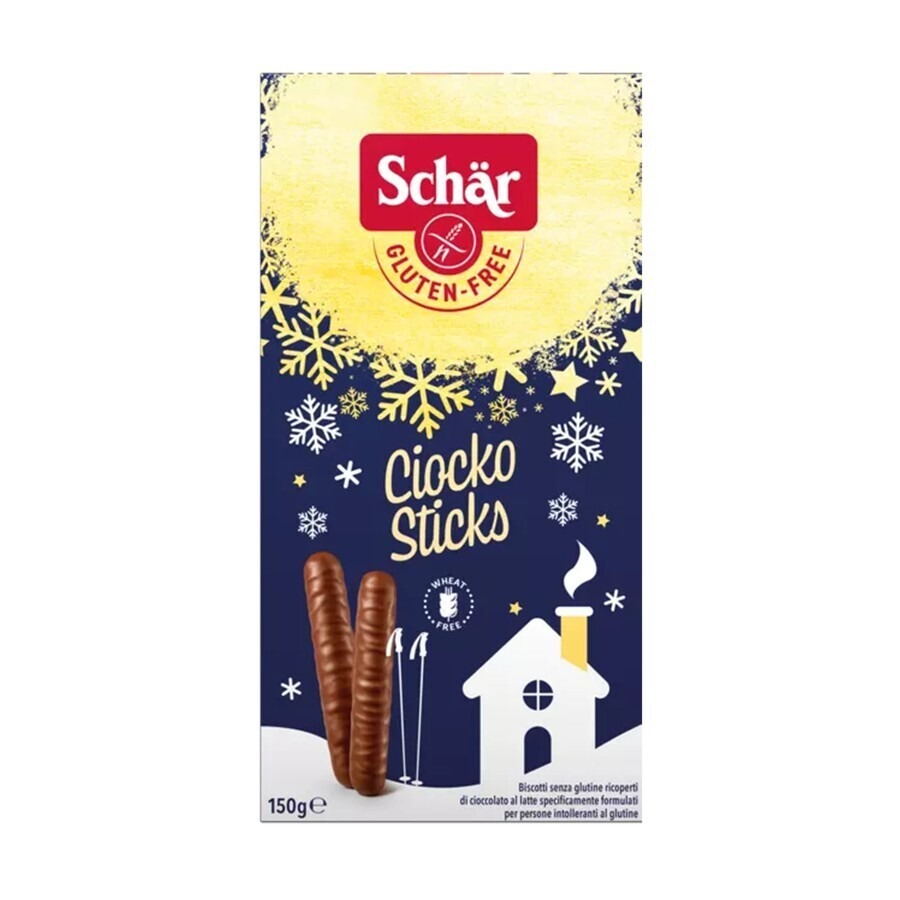 Schar Biscuit Enr. Choco S/glut. 150g 6544 Revogan