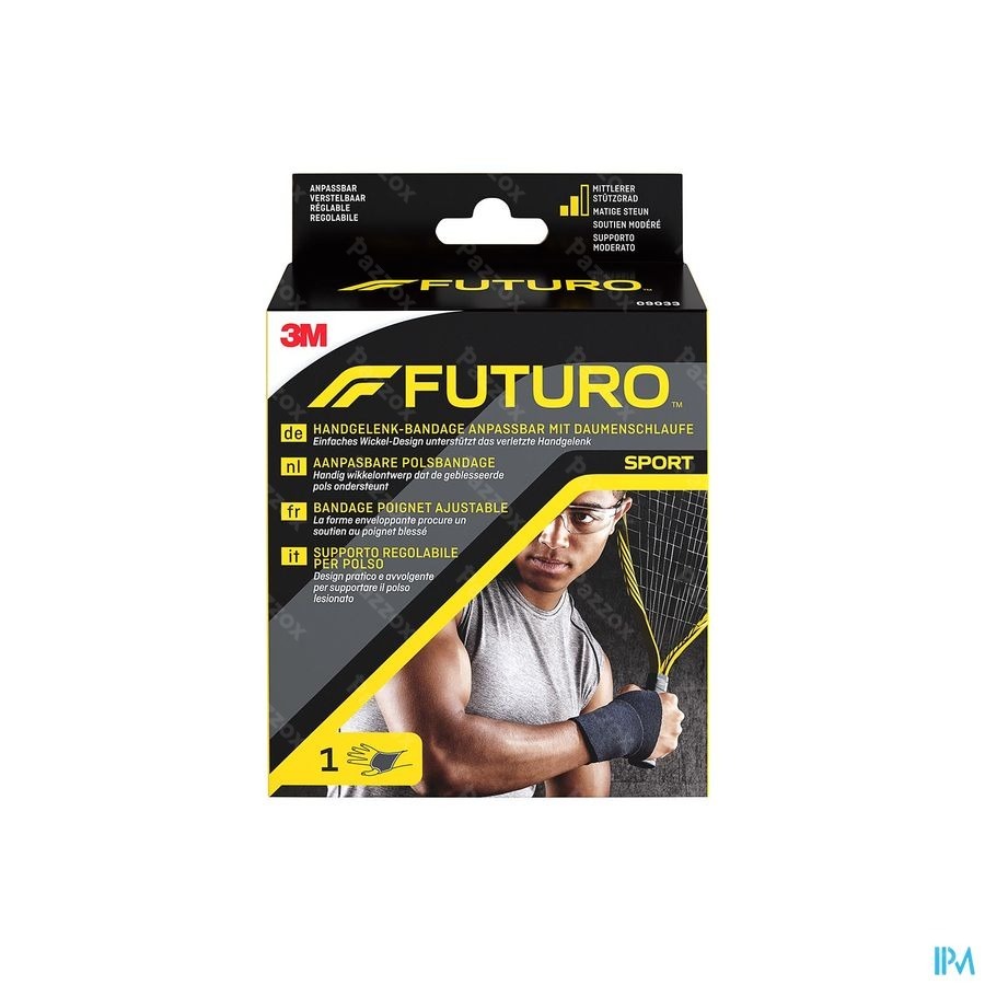 Futuro Polsbrace 09033, Aanpasbaar