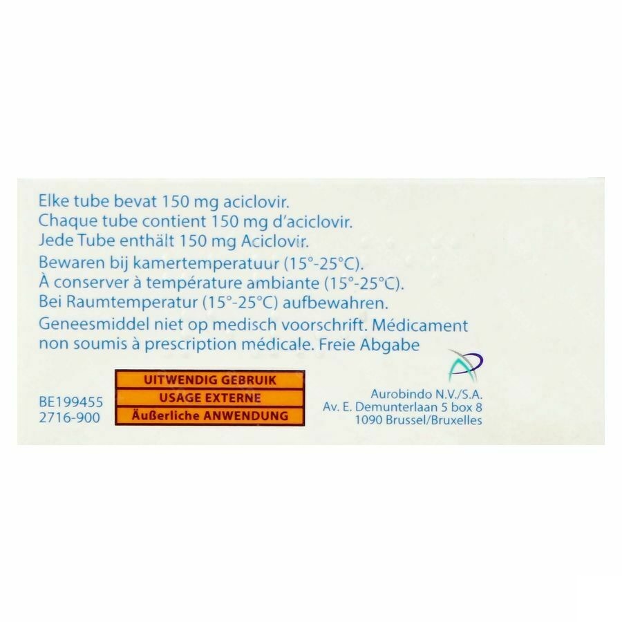 Viratop Apotex 5% Crème 3g