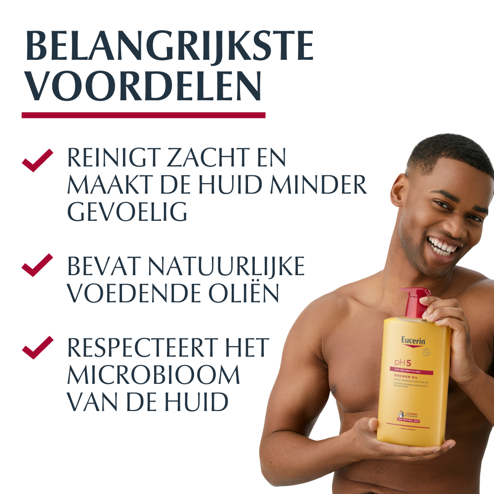 Eucerin pH5 Doucheolie Zeer Droge en Gevoelige Huid 1l