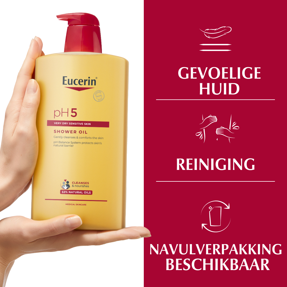 Eucerin pH5 Doucheolie Zeer Droge en Gevoelige Huid 1l