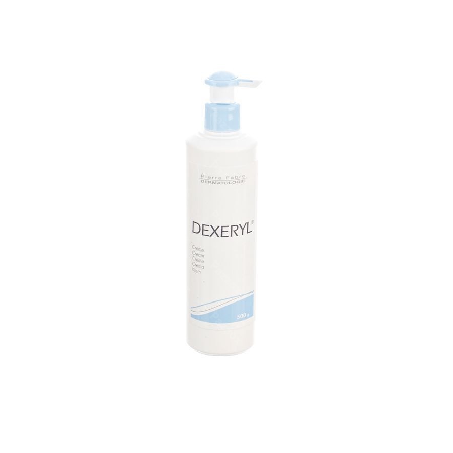 Dexeryl Creme Droge Huid Pompfl 500ml
