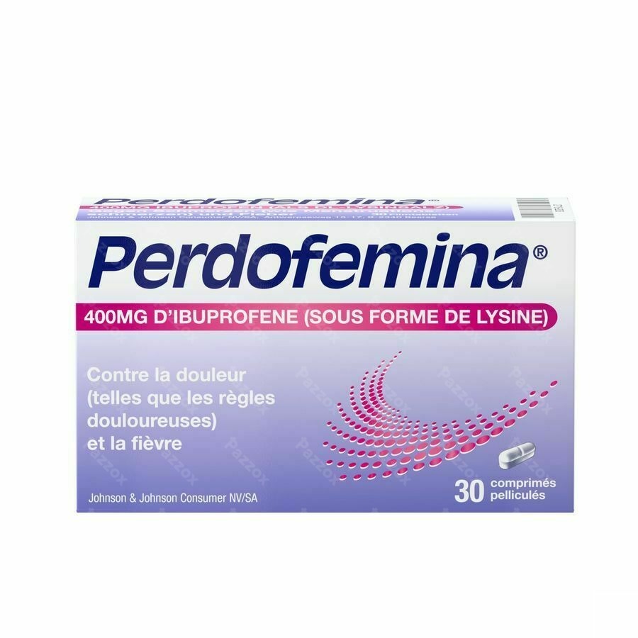 Perdofemina 400mg 30 Comprimés