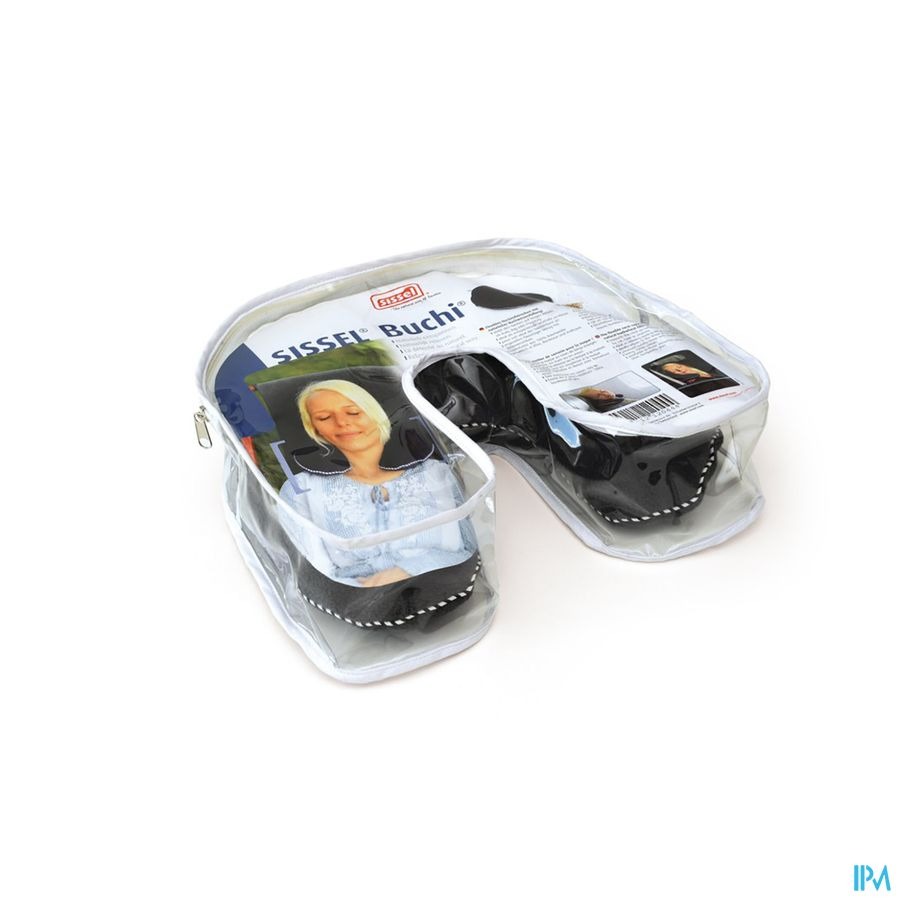 Sissel Buchi Gris Oreiller Nuque Garni De Sarrasin