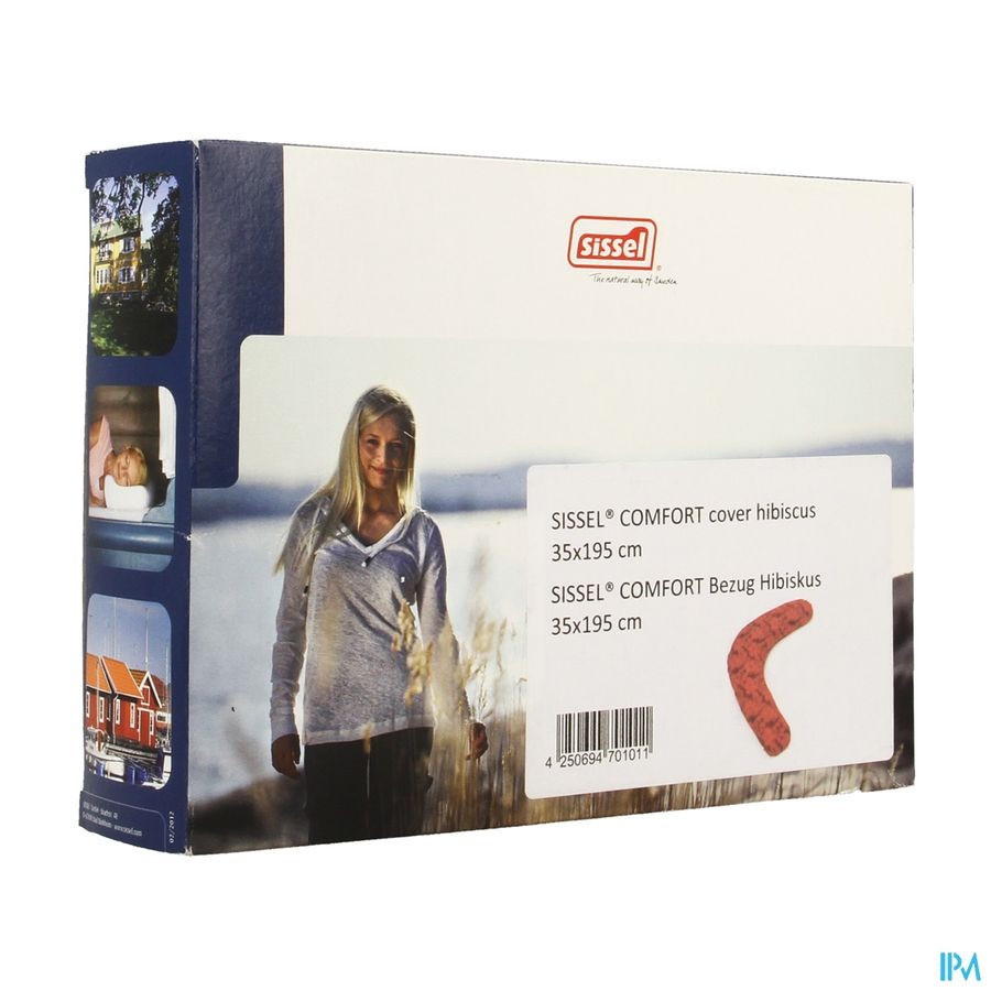 Sissel Housse Coton Hibiscus Pr Coussin Comfort