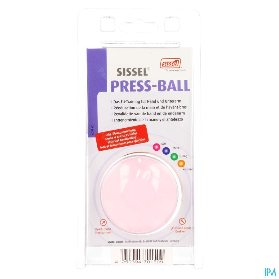 Sissel Press Ball Soft Roze